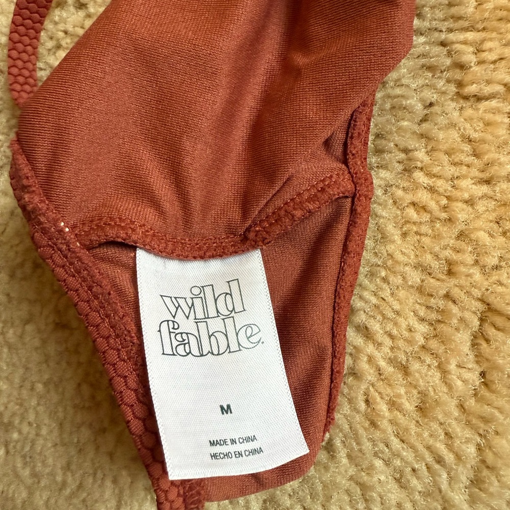 Wild Fable Rust Bikini Bottom - Picture 3 of 4